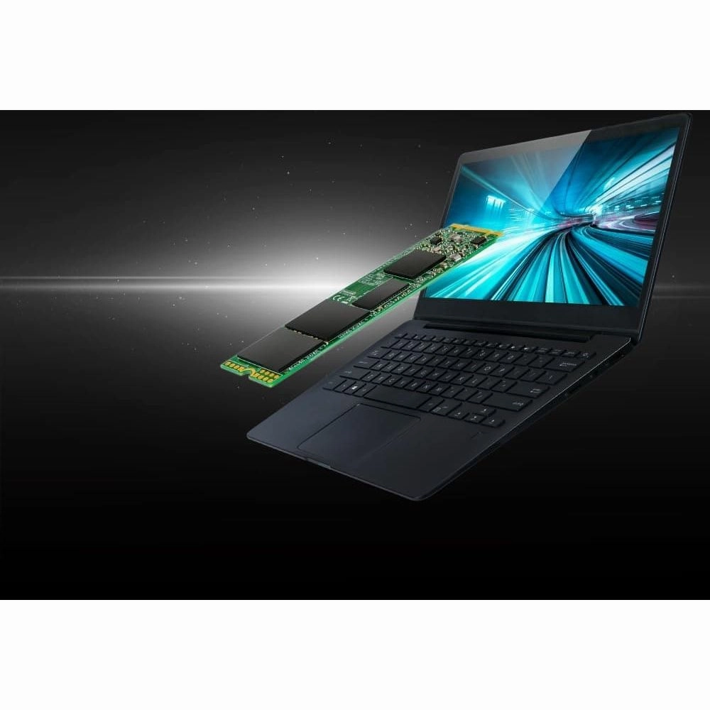 Transcend MTS830S 256 GB M.2 2280 SATA III 6 Gb/s Internal Solid State Drive (SSD) 3D TLC NAND with DRAM Cache (TS256GMTS830S)