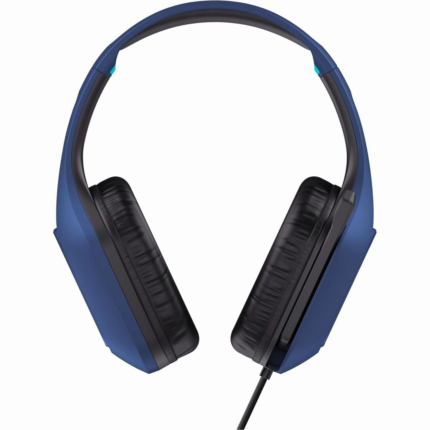 Trust Gaming GXT 418B Rayne Lightweight Gaming Headset - 3.5mm Jack, 50mm Drivers, Foldaway Microphone, Over-Ear, Wired, 2m Cable, for PC, Xbox, PS4, PS5, Switch, Mobile - Blue
