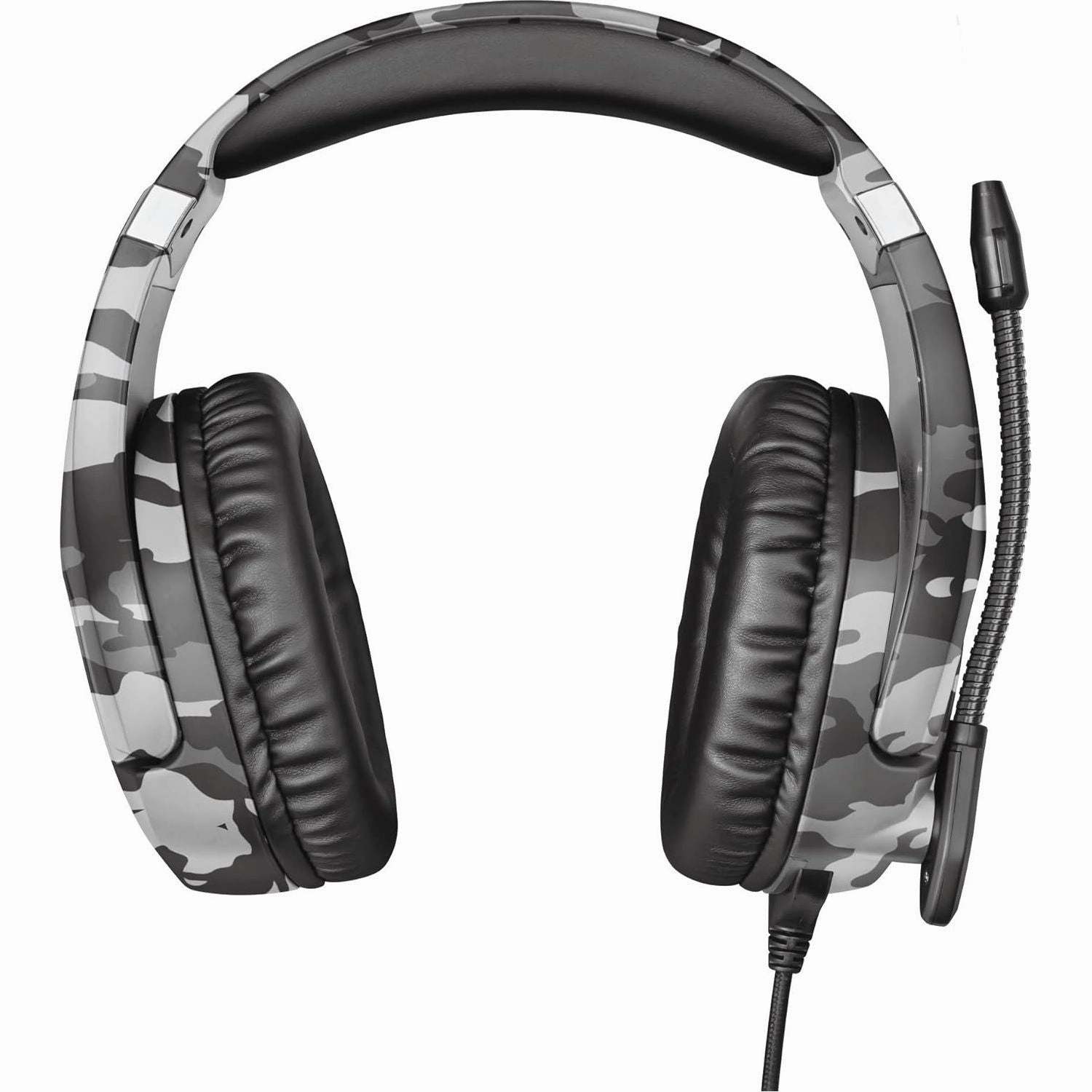 Trust Gaming GXT 488 Forze-G [Officially Licensed for PlayStation] Gaming Headset for PS4 and PS5 with Flexible Microphone and Inline Remote Control, Over Ear Gaming Headphones - Grey