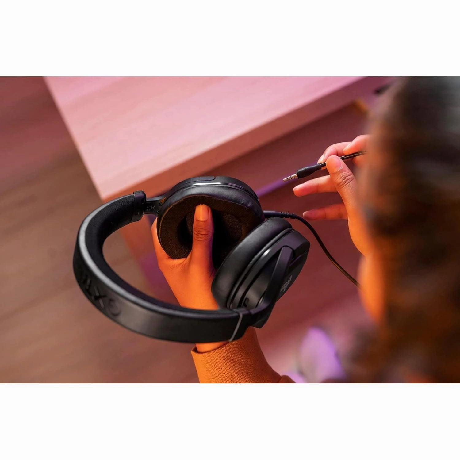 Trust Gaming GXT 498 Forta - Sustainable Gaming Headset for PS5/PS4, Officially Licensed, 50mm Drivers, Detachable Mic, 1.2m Cable - Black