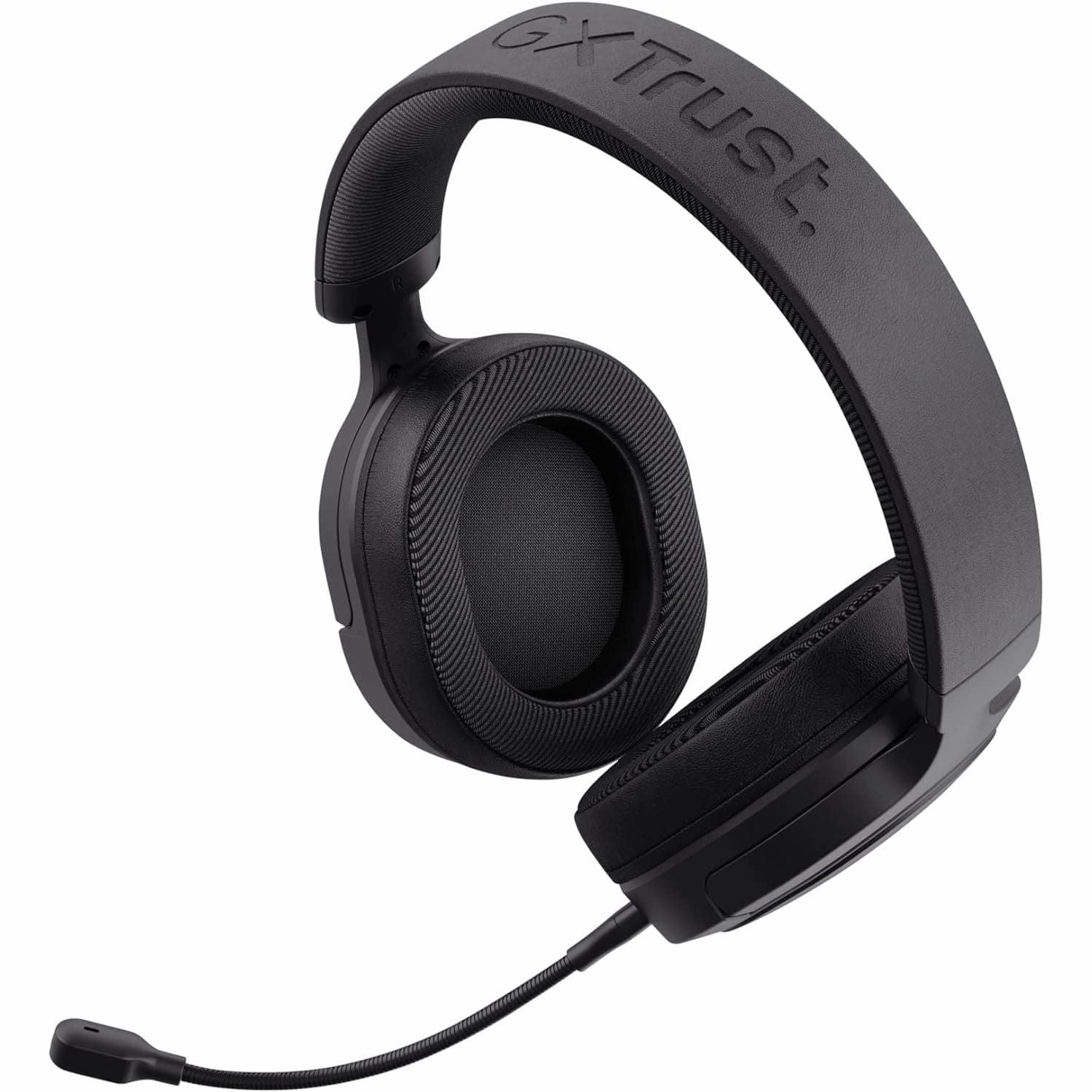 Trust Gaming GXT 498 Forta - Sustainable Gaming Headset for PS5/PS4, Officially Licensed, 50mm Drivers, Detachable Mic, 1.2m Cable - Black