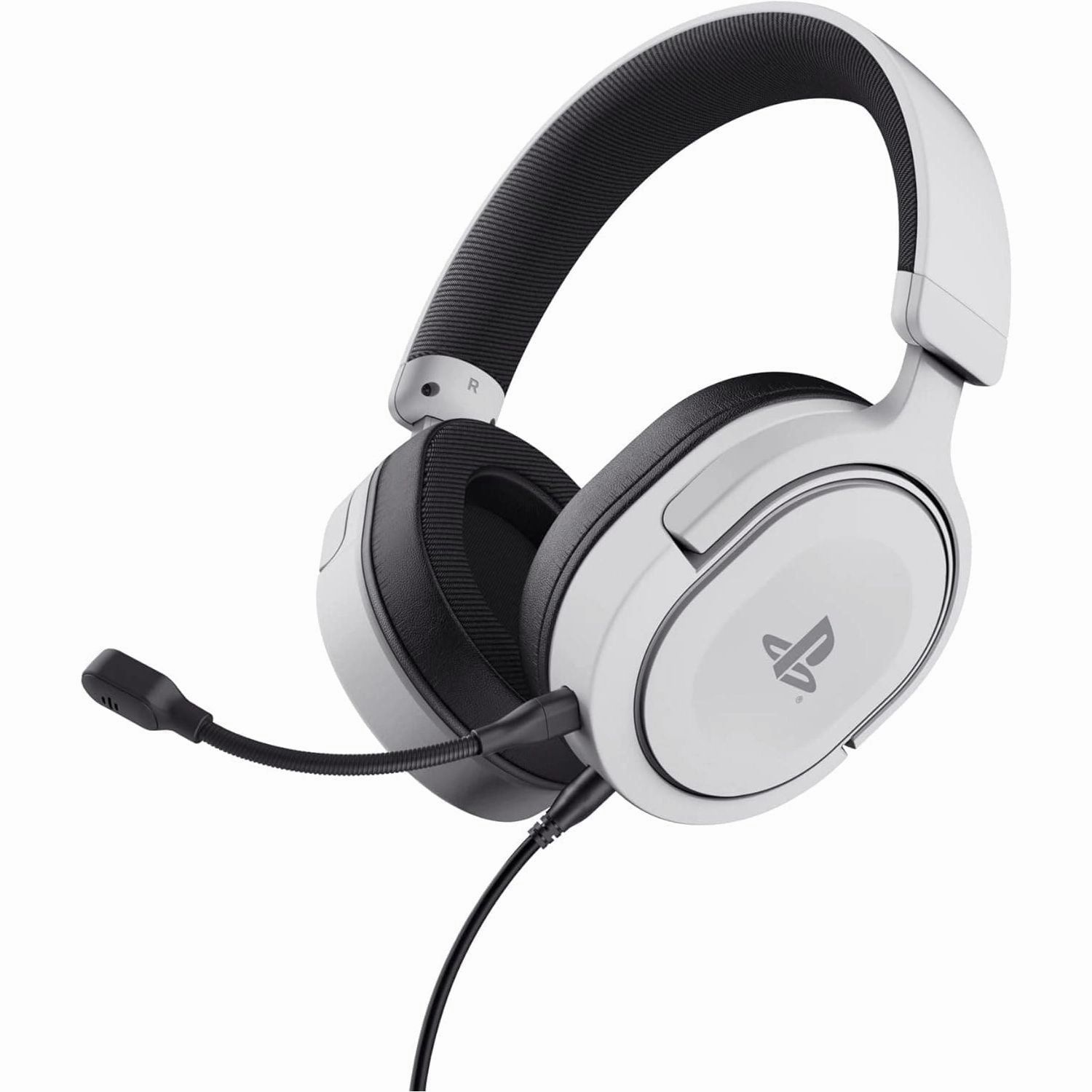 Trust Gaming GXT 498W Forta Wired Gaming Headset - Officially Licensed for PS5/PS4, 50mm Drivers, Detachable Mic, 1.2m Cable, Over-Ear, White buy laptop online, cheap gaming laptop, best business laptops