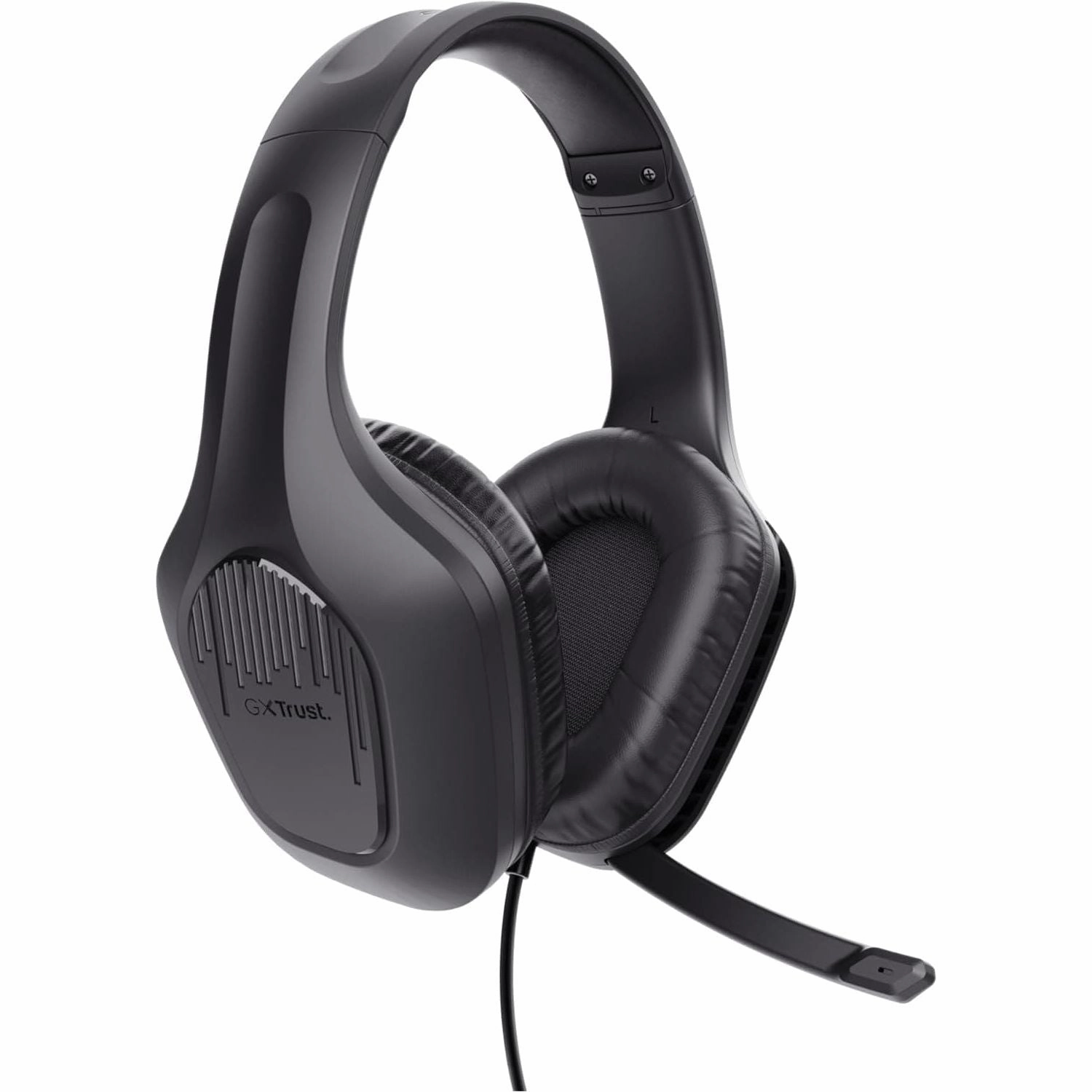 Trust Gaming GXT 790 Tridox 3-in-1 Gaming PC Bundle - Lightweight Headset with 50mm Drivers, Programmable Wired Mouse 200-6400 DPI, Mouse Mat, Gamer Set for Computer, Laptop, Desktop - Black