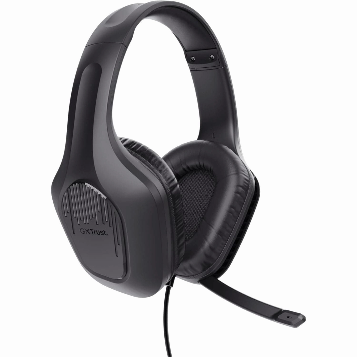Trust Gaming GXT 790 Tridox 3-in-1 Gaming PC Bundle - Lightweight Headset with 50mm Drivers, Programmable Wired Mouse 200-6400 DPI, Mouse Mat, Gamer Set for Computer, Laptop, Desktop - Black