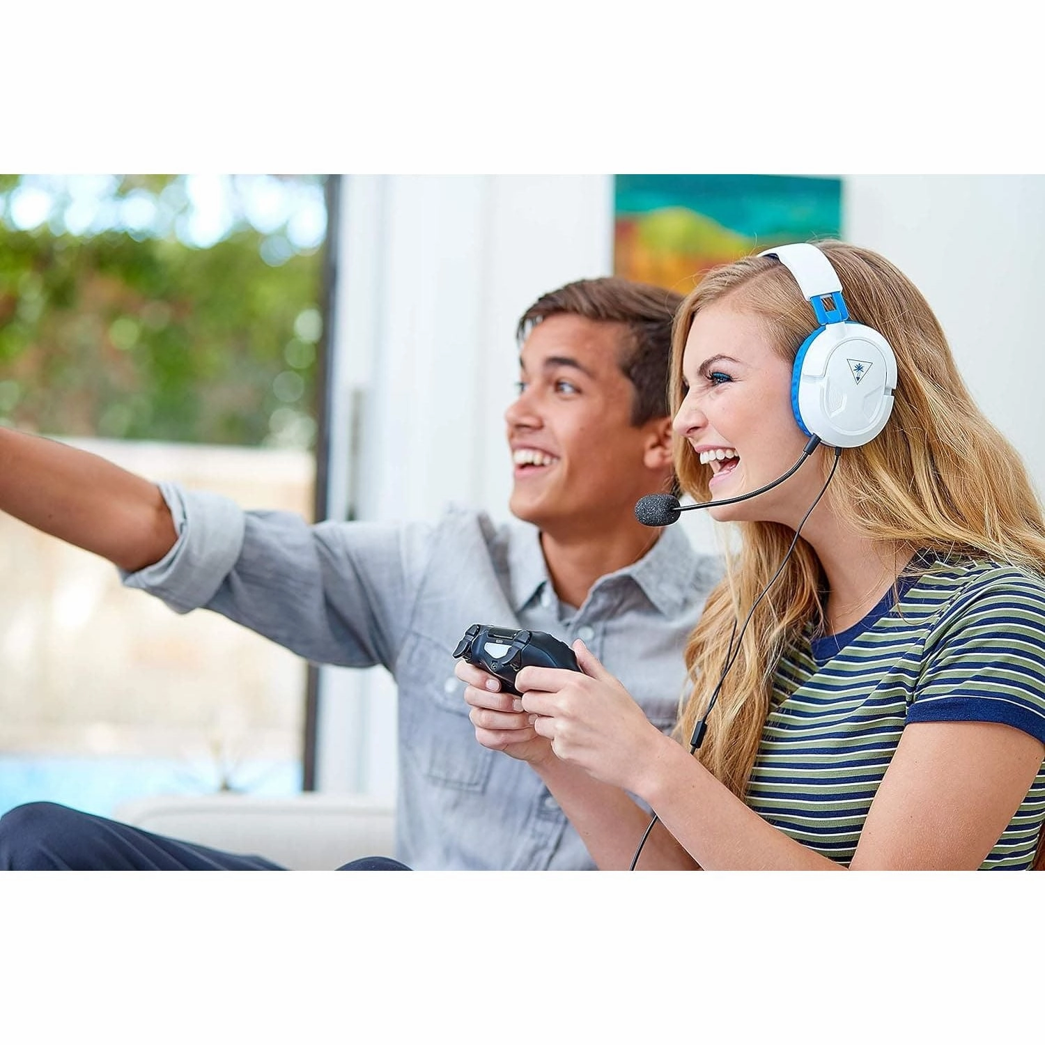 Turtle Beach Recon 60P Amplified Stereo Gaming Headset - White