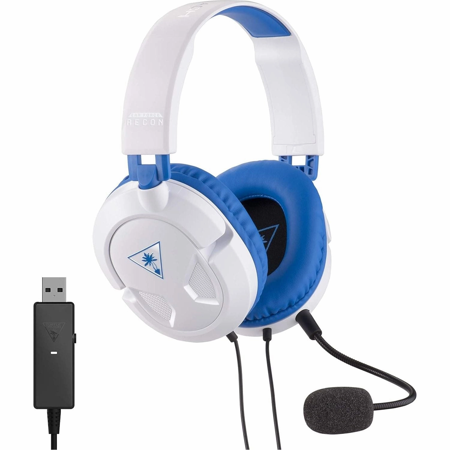 Turtle Beach Recon 60P Amplified Stereo Gaming Headset - White