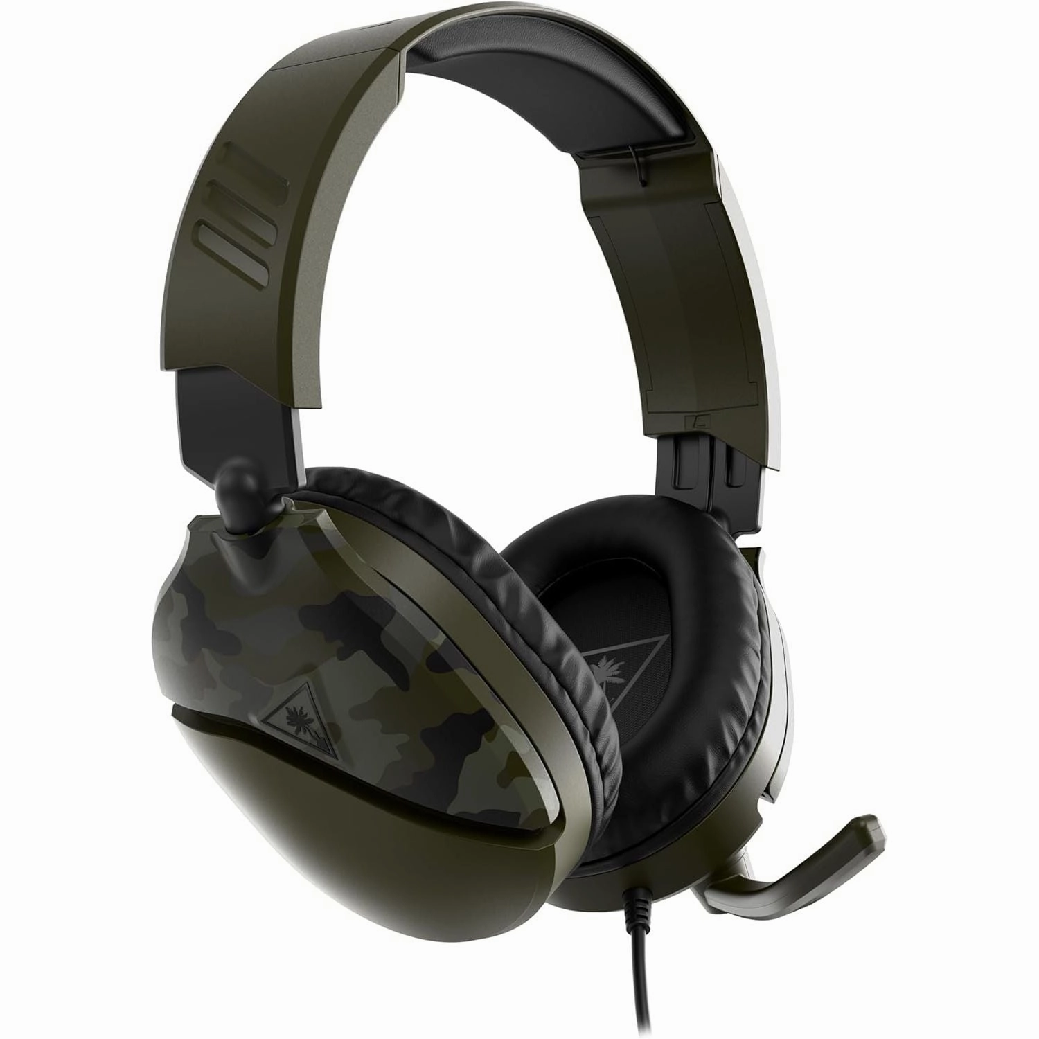 Turtle Beach Recon 70 Camo Green Gaming Headset - Compatible with Xbox Series X|S, Xbox One, PS5, PS4, Nintendo Switch & PC