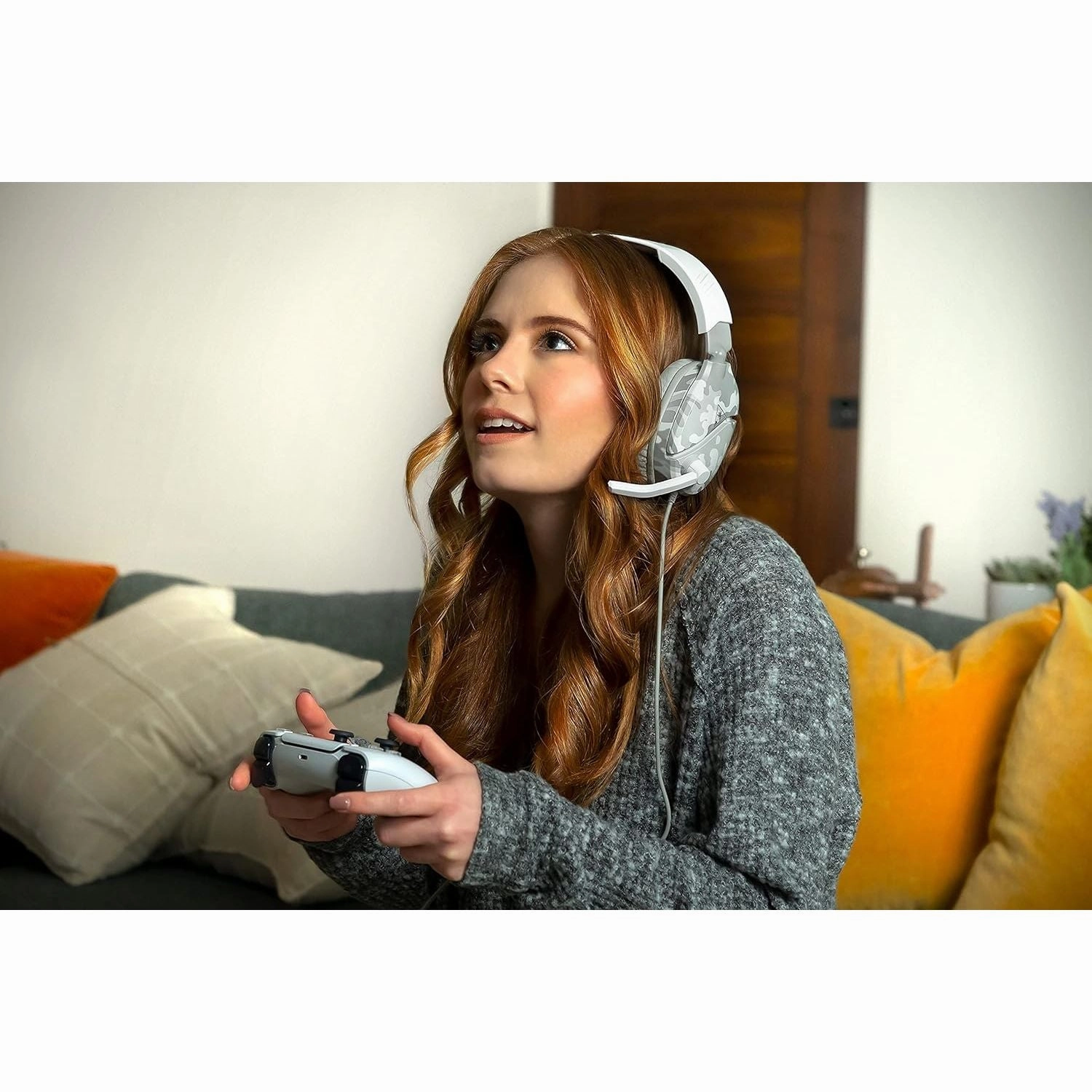 Turtle Beach Recon 70 Camo White Gaming Headset for Xbox Series X|S, Xbox One, PS5, PS4, Nintendo Switch & PC