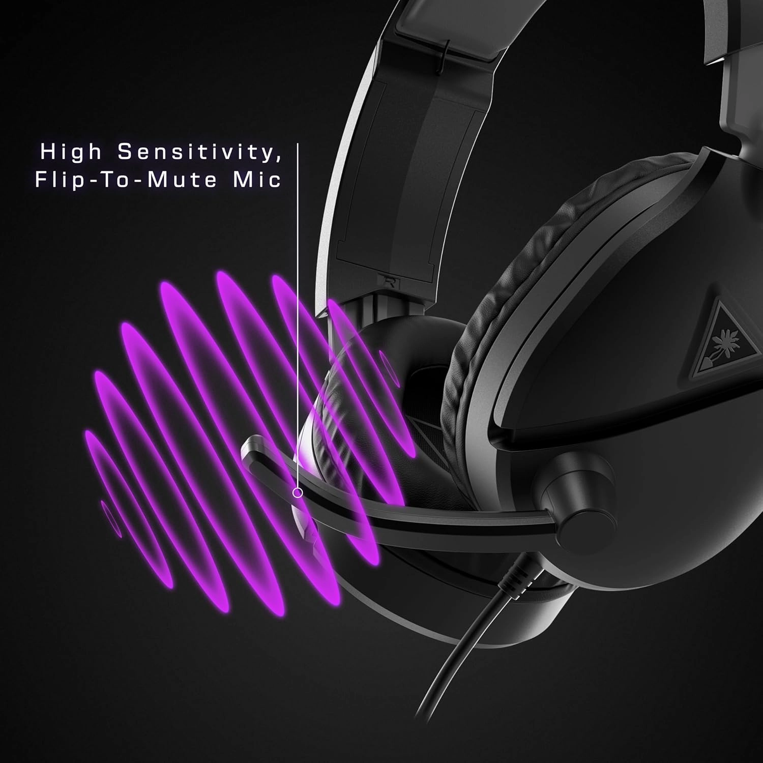 Turtle Beach Recon 70 Wired Gaming Headset - Multiplatform (PC, PS5, Xbox, Switch, Mobile) with Flip-to-Mute Mic & 40mm Speakers