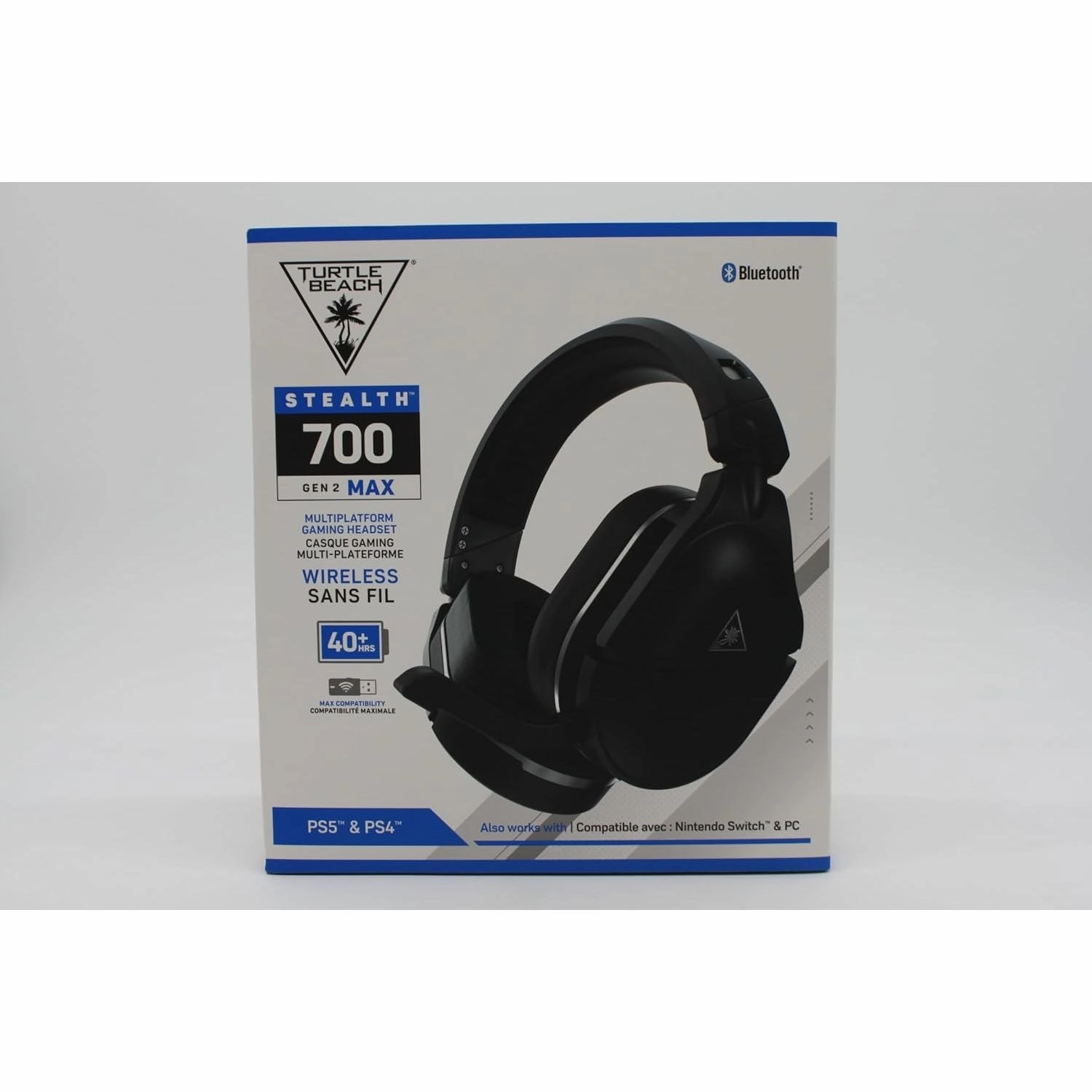 Turtle Beach Stealth 700 Gen 2 Max Black Multiplatform Wireless 40  Hour Battery - Black