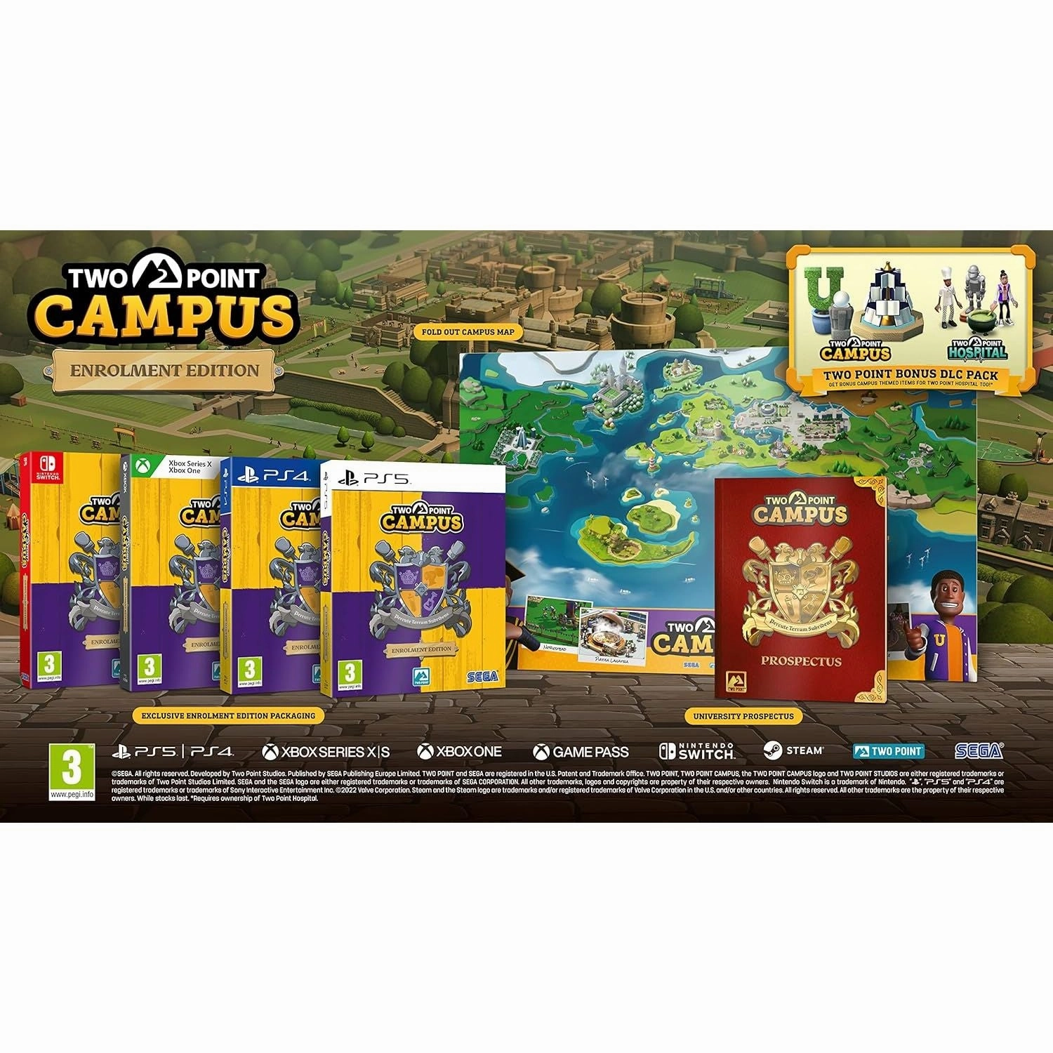 Two Point Campus  Enrolment Edition (Nintendo Switch)