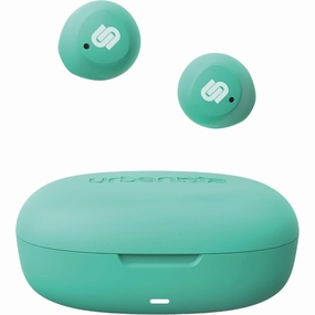 Urbanista Lisbon True Wireless Earbuds, Bluetooth 5.2, 27-Hr Playtime, Touch Control, GoFit Wing, USB-C Charging Case, Mint Green buy laptop online, cheap gaming laptop, best business laptops