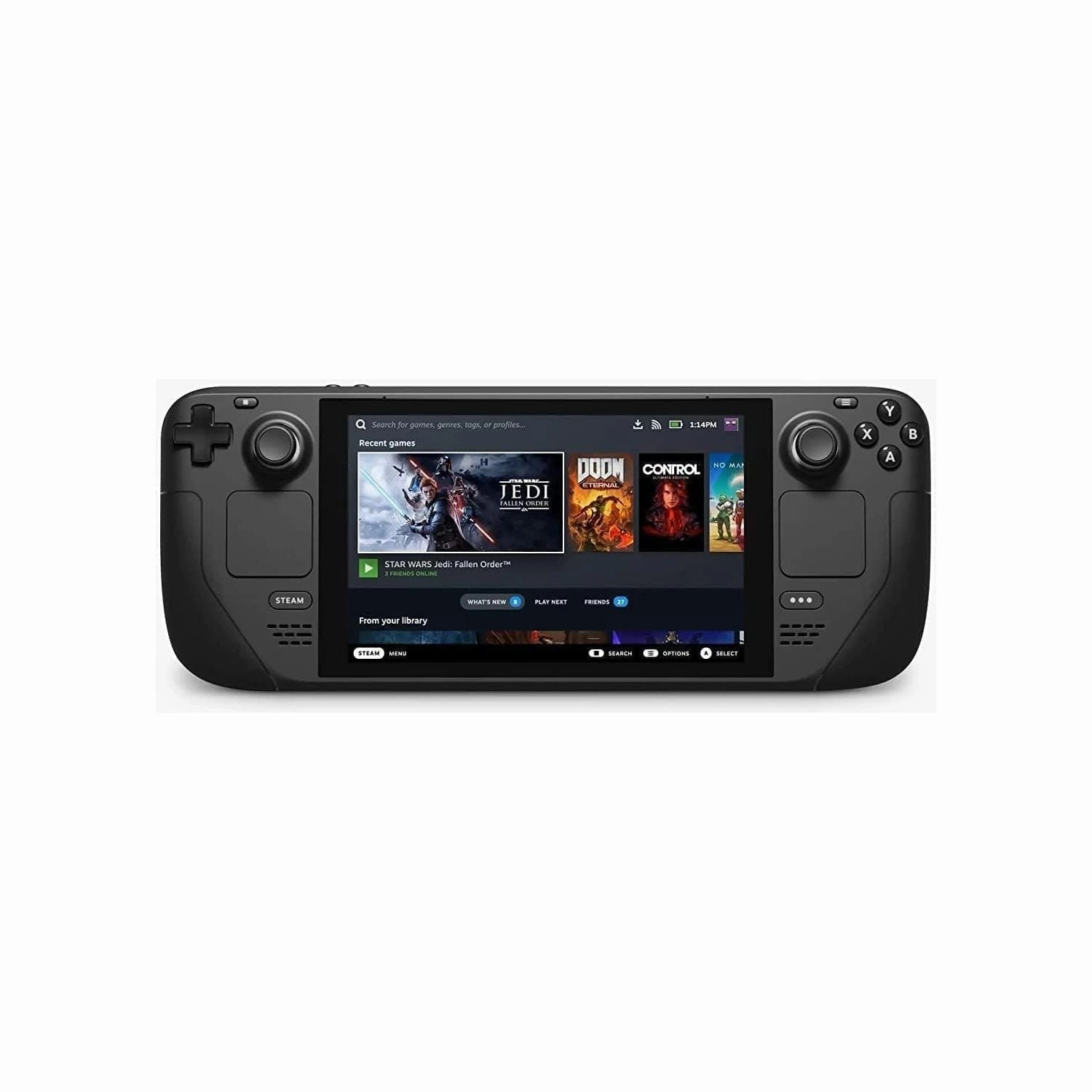 Valve Steam Deck 64GB EMMC   16GB RAM, 7" Inch, 60Hz, 1280 X 800px, SteamOS 3.0, Handheld Gaming Console