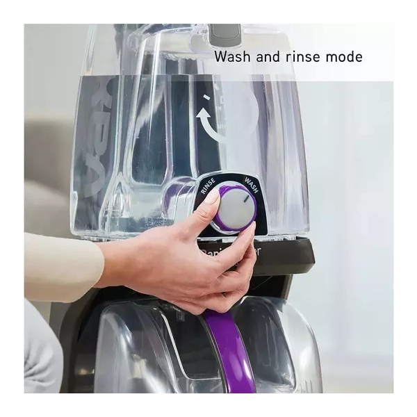VAX Rapid Power Refresh CDCW-RPXR Upright Carpet Cleaner - Purple & Graphite