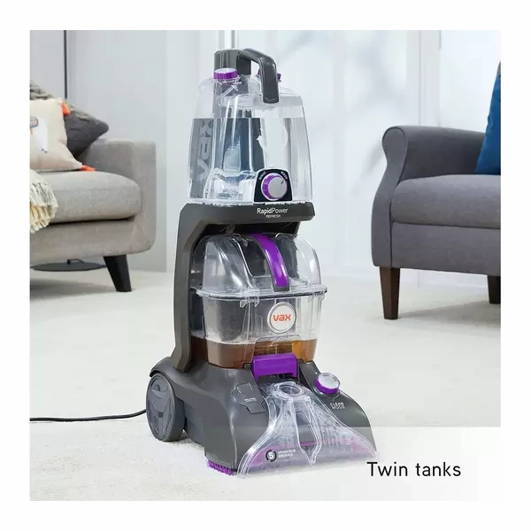 VAX Rapid Power Refresh CDCW-RPXR Upright Carpet Cleaner - Purple & Graphite