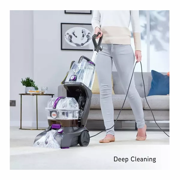 VAX Rapid Power Refresh CDCW-RPXR Upright Carpet Cleaner - Purple & Graphite