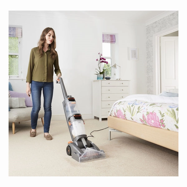 VAX [W86DPB] Dual Power Upright Carpet Cleaner [Grey & Orange]