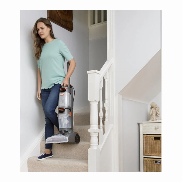 VAX [W86DPB] Dual Power Upright Carpet Cleaner [Grey & Orange]