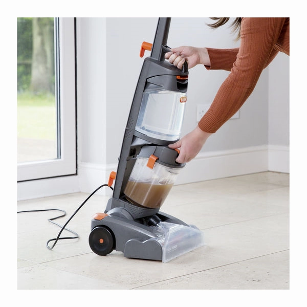 VAX [W86DPB] Dual Power Upright Carpet Cleaner [Grey & Orange]