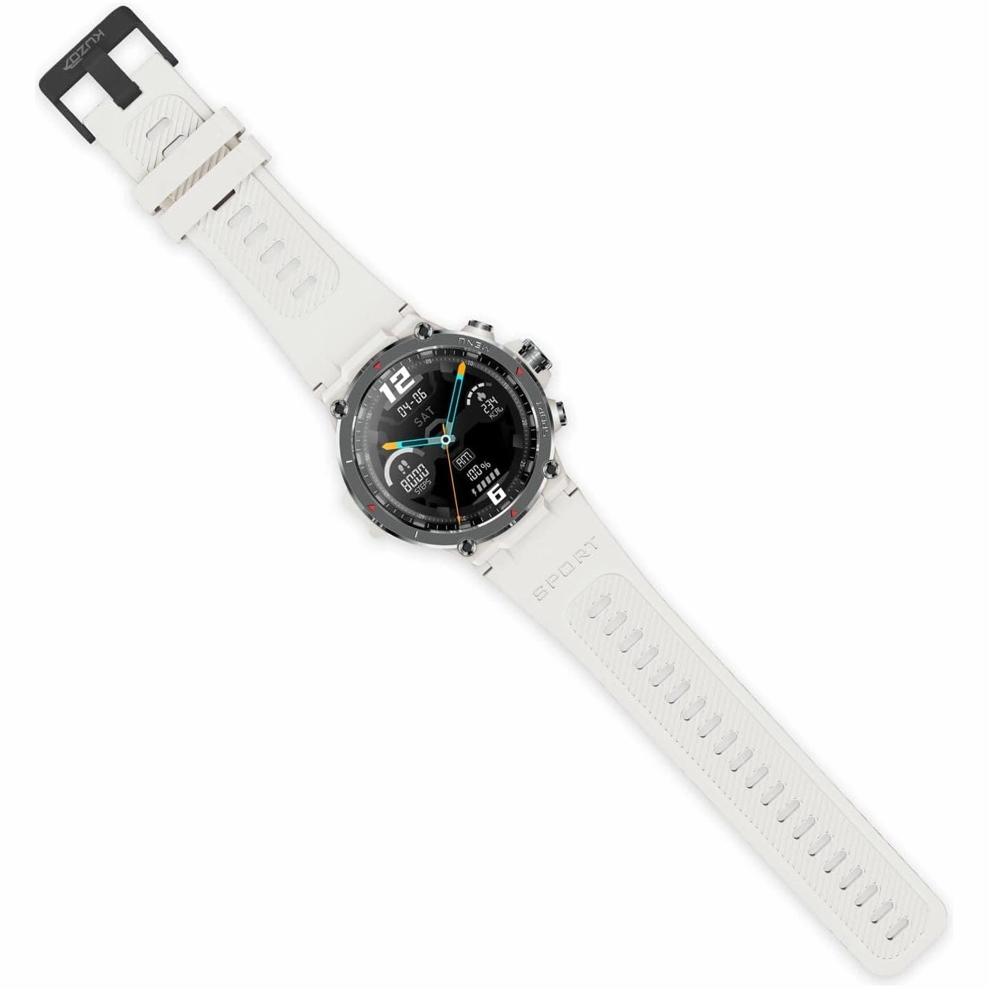 Veho Kuzo F1S Sports Smart Watch - White