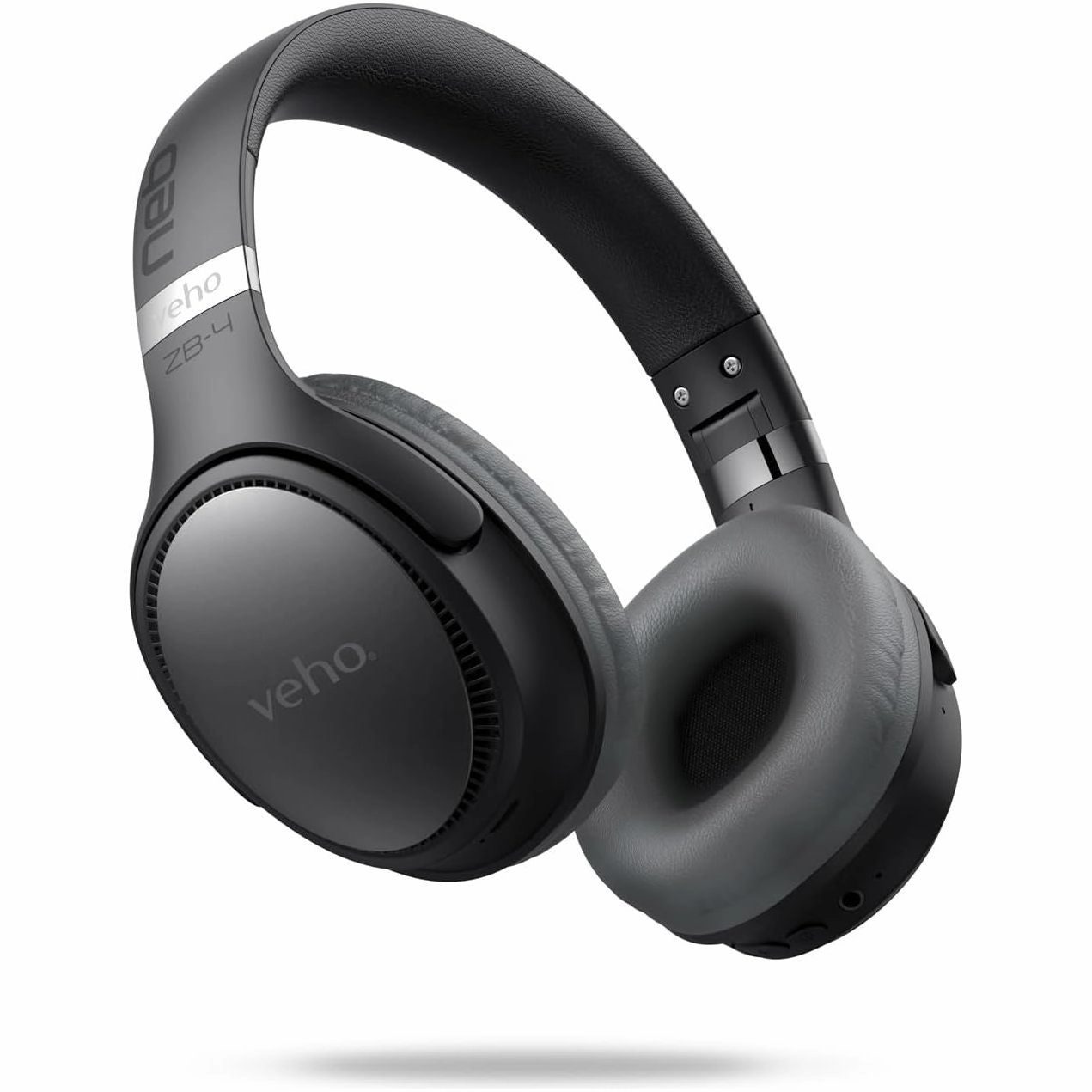 Veho ZB-4 Wireless Over-Ear Headphones with Mic  Bluetooth 5.3, 36H Playtime, 44mm Drivers, USB-C Charging bluetooth headphones, cheap wireless headphones, headphones with mic