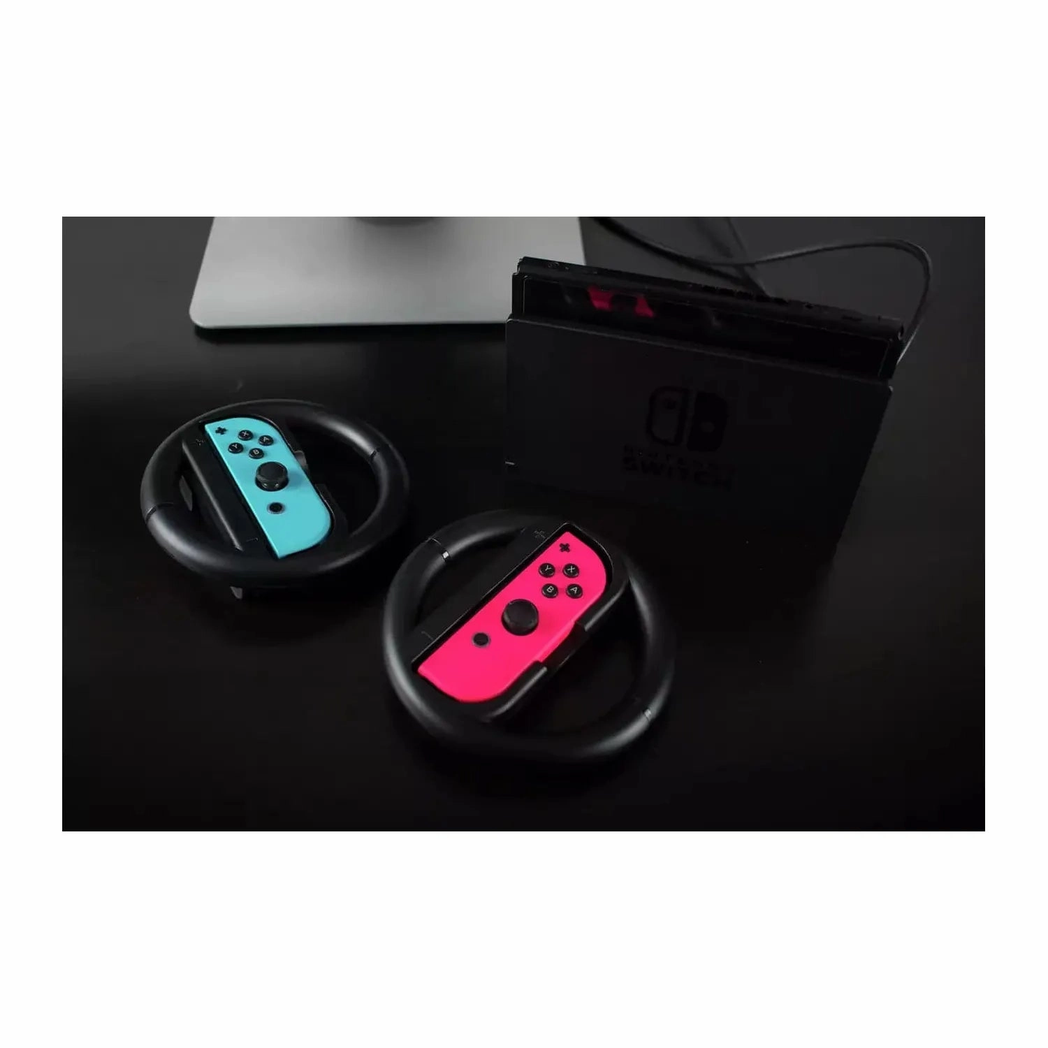 Venom Joy-Con Racing Wheels For Nintendo Switch Twin Pack