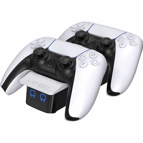 Venom PS5 Twin Dock Charging Station nintendo switch,game console accessories,wireless controllers,gaming system