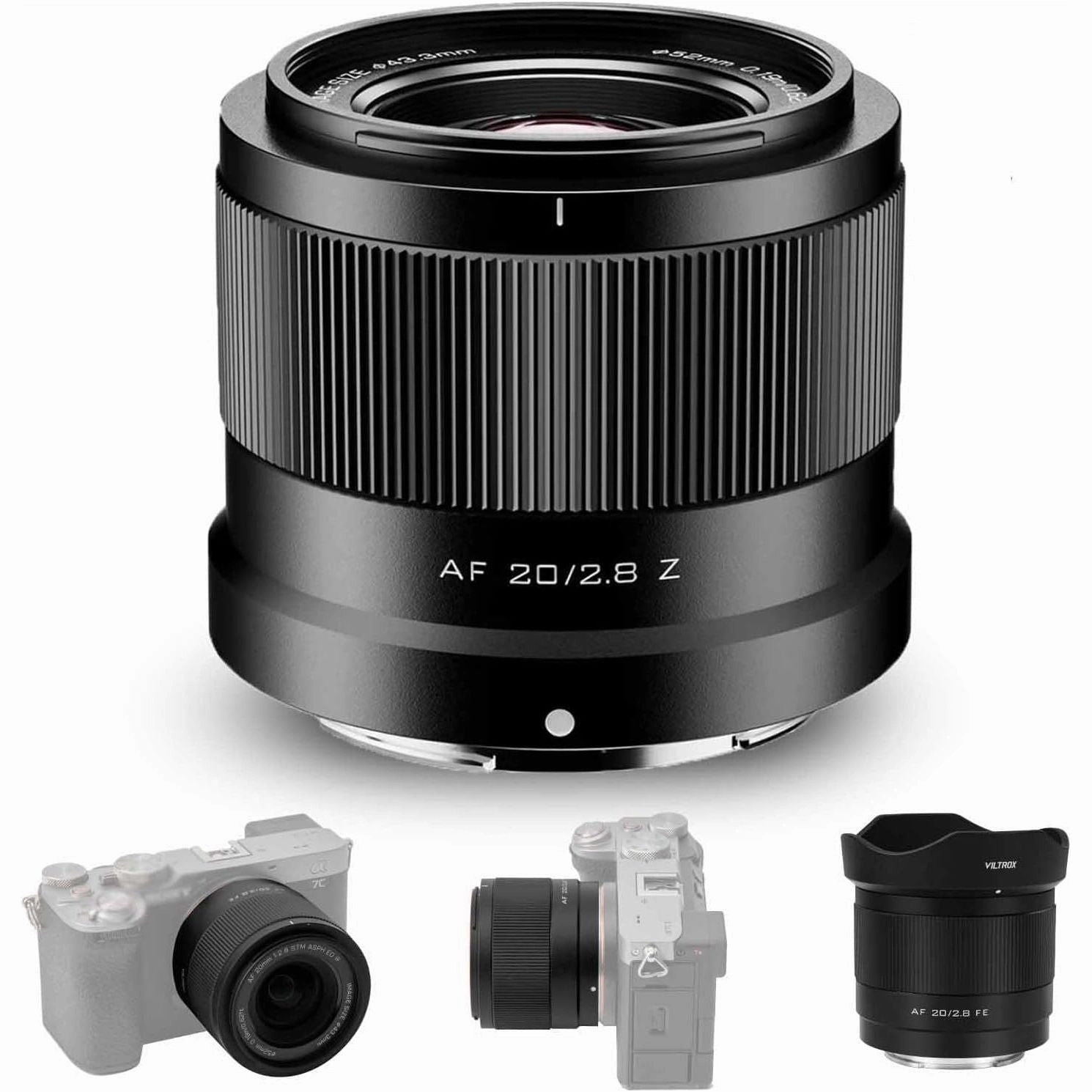 Viltrox 20mm F2.8 Full Frame AF Lens for Nikon Z-Mount Cameras camera accessories, dslr camera accessories, best camera tripod