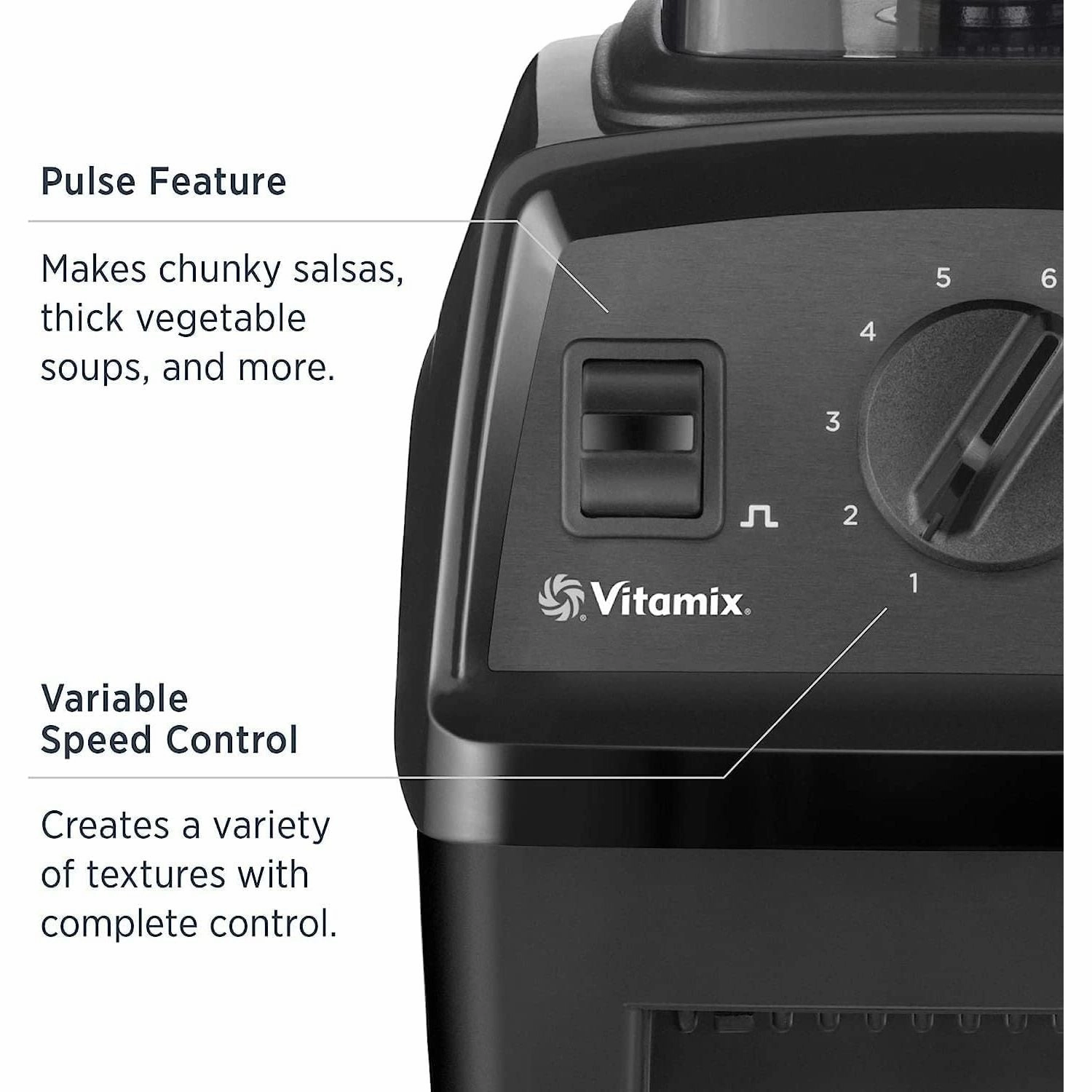 Vitamix E310 Explorian Blender - Stainless Steel, Black