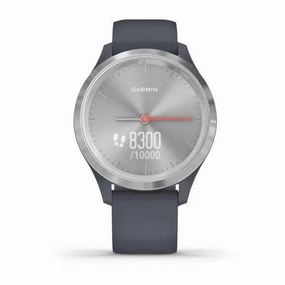 vvomove 3S Silver stainless steel bezel with granite blue case and silicone band nintendo switch oled, nintendo switch deals, joy-con accessories