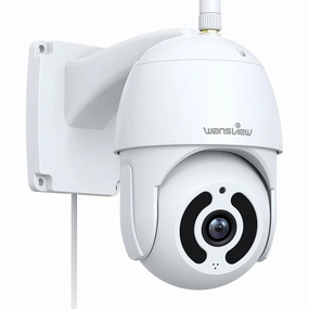 Wansview W9 Outdoor Security Camera - 1080P Pan-Tilt, Waterproof, Night Vision, 2-Way Audio, App Alerts, SD & Cloud Storage, Alexa Compatible xbox console, buy xbox series x, xbox accessories online