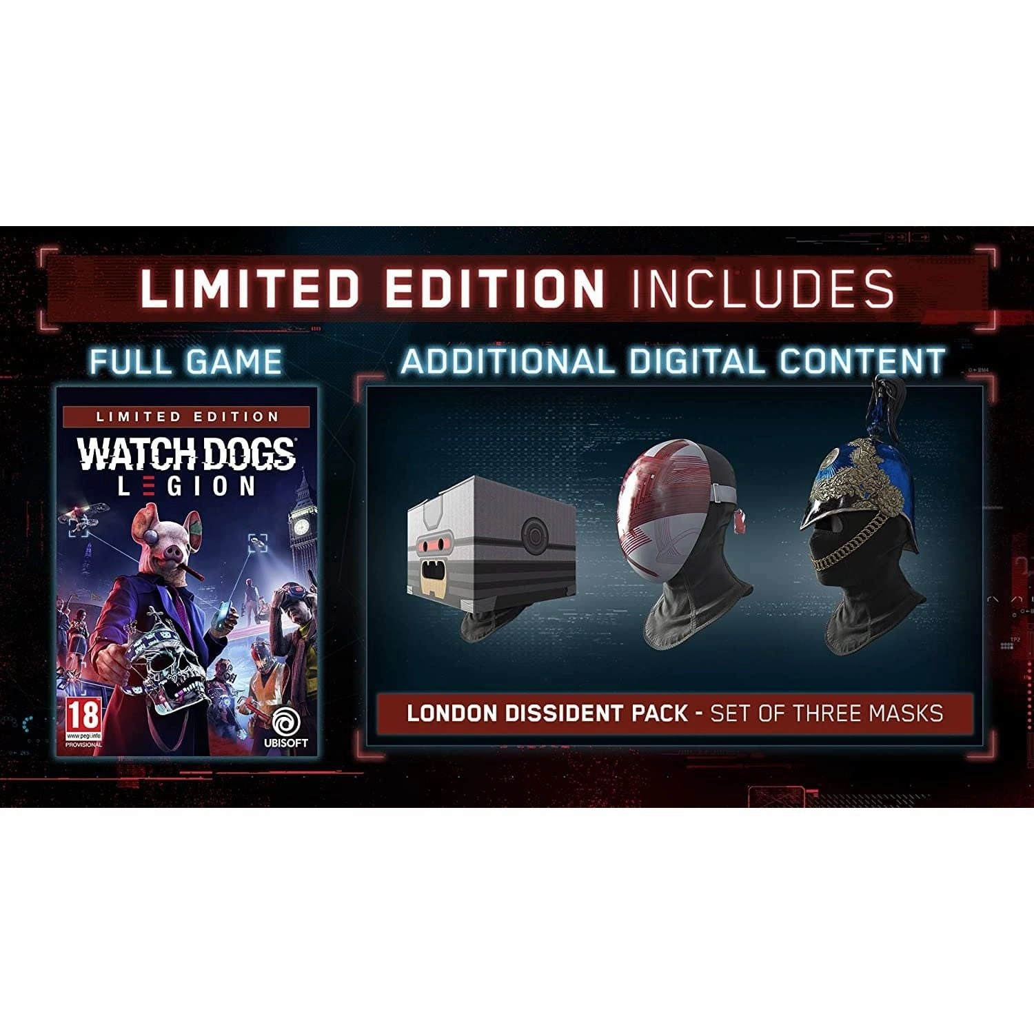 Watch Dogs Legion Limited Edition for PS5