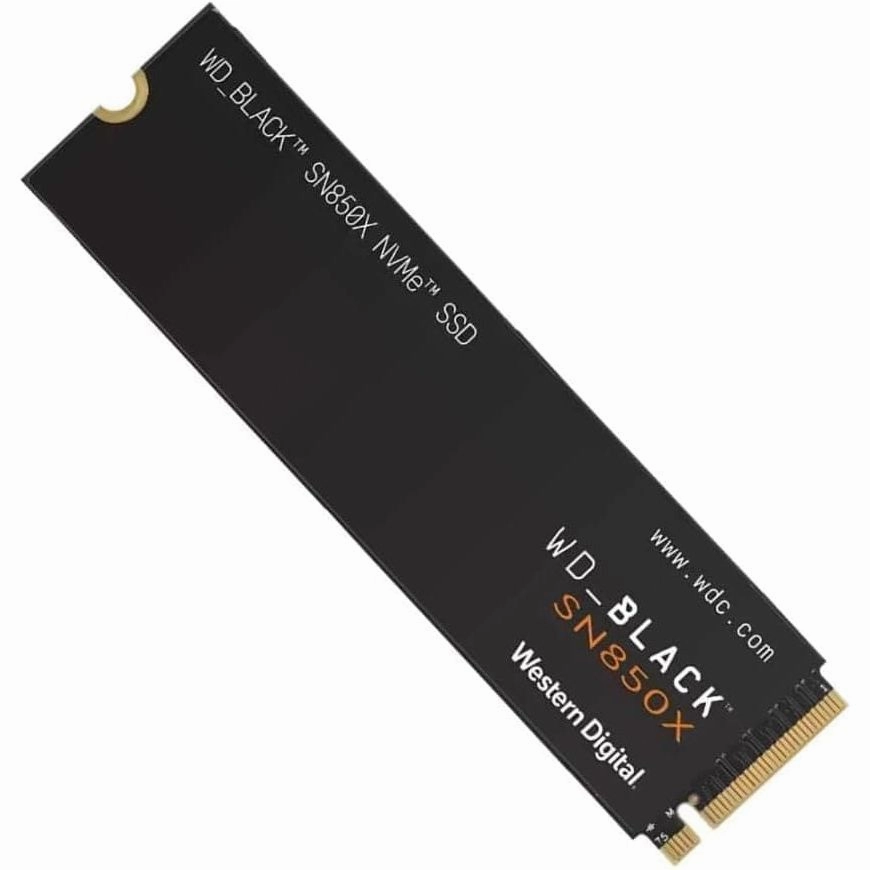 WD_BLACK SN850X 1TB PCIe Gen4 NVMe M.2 Gaming SSD, 7300 MB/s Read, 6300 MB/s Write