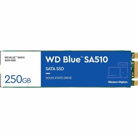 WD Blue SA510 250GB M.2, SATA SSD, up to 555 MB/s, Includes Acronis True Image for Western Digital, Disk & Cloning Migration, Flexible backup & recovery, ransomware protection computing devices, pc accessories, cheap computer online