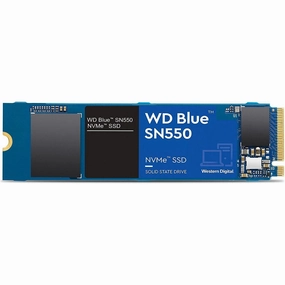 WD_BLUE SN550 500GB M.2 2280 PCIe Gen3 NVMe up to 2400 MB/s read speed desktop computers, gaming desktop pc, all in one desktop deals