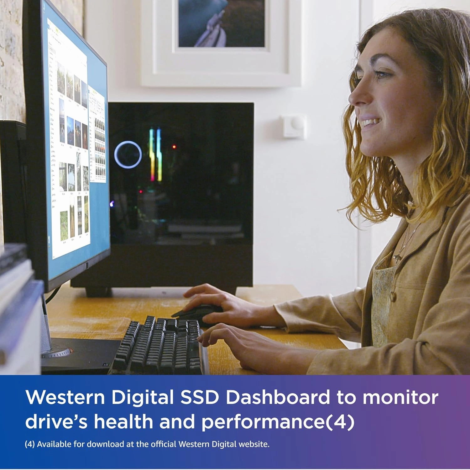 WD Blue SN580 250GB M.2 2280 PCIe Gen4 NVMe SSD C 4150 MB/s, Includes Acronis True Image (Backup & Cloning)