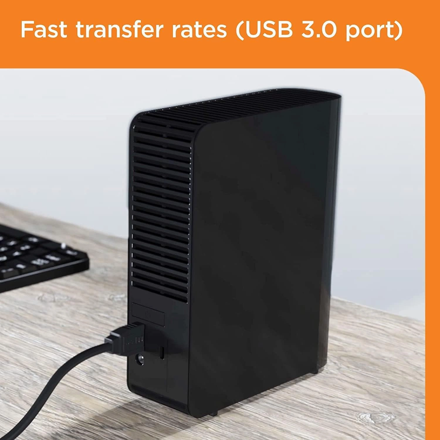 WD Elements 8TB External USB3.0 Desktop Hard Drive/HDD Black