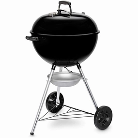 Weber Original Kettle Charcoal Grill Barbecue, 57cm E-5710 BBQ Grill with Lid Cover, Thermometer, Stand & Wheels Freestanding Outdoor Oven & Cooker with Porcelain-Enamelled Bowl - Black phone accessories, mobile phone cases, best charging cable