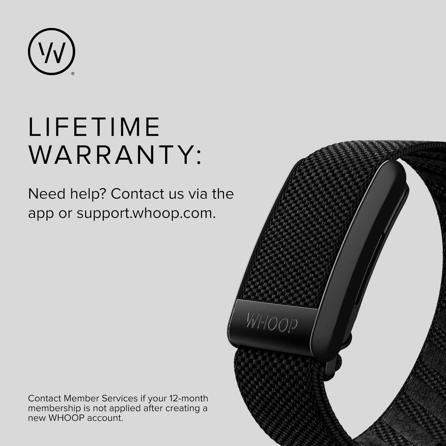 WHOOP 4.0  Wearable Health, Fitness & Activity Tracker  Continuous Monitoring, Performance Optimization, Heart Rate Tracking  Improve Sleep, Strain, Recovery, Wellness