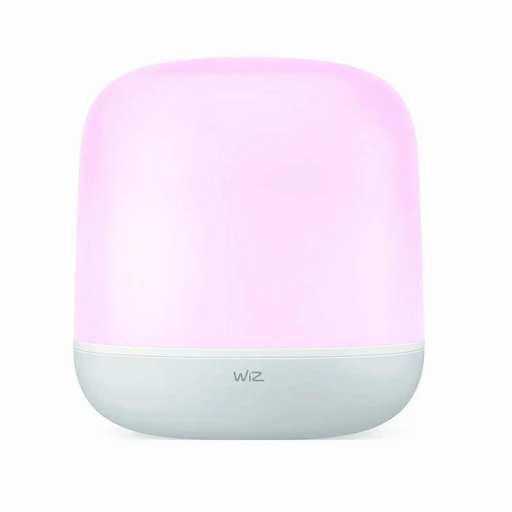 WiZ Smart LED Hero Colour Portable Table Lamp  WIFI Connected, Works with Alexa, Google Assistant & HomeKit, App Control, Energy Monitoring  Ideal for Living Room, Bedroom, Dining Room