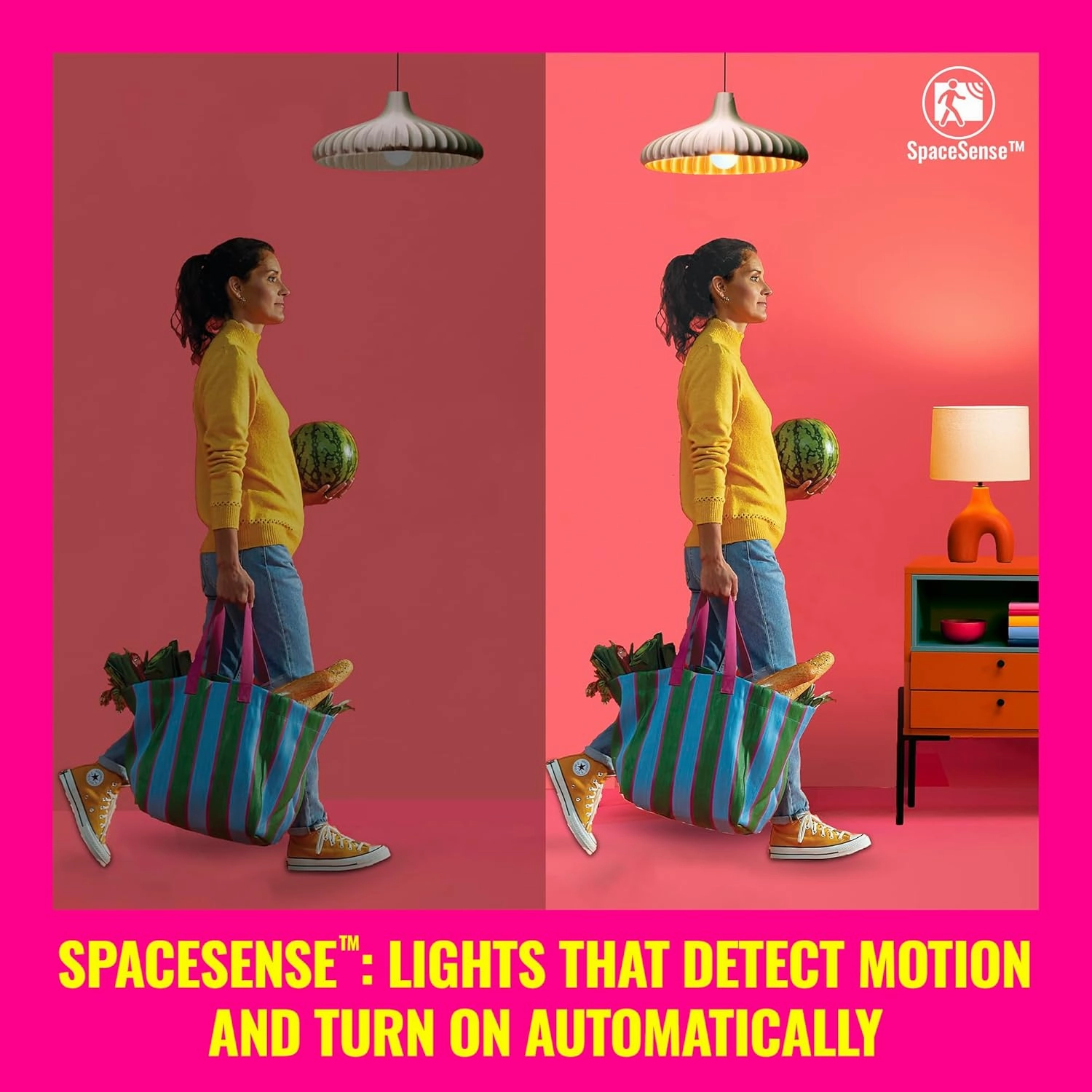 WiZ Smart LED Hero Colour Portable Table Lamp  WIFI Connected, Works with Alexa, Google Assistant & HomeKit, App Control, Energy Monitoring  Ideal for Living Room, Bedroom, Dining Room
