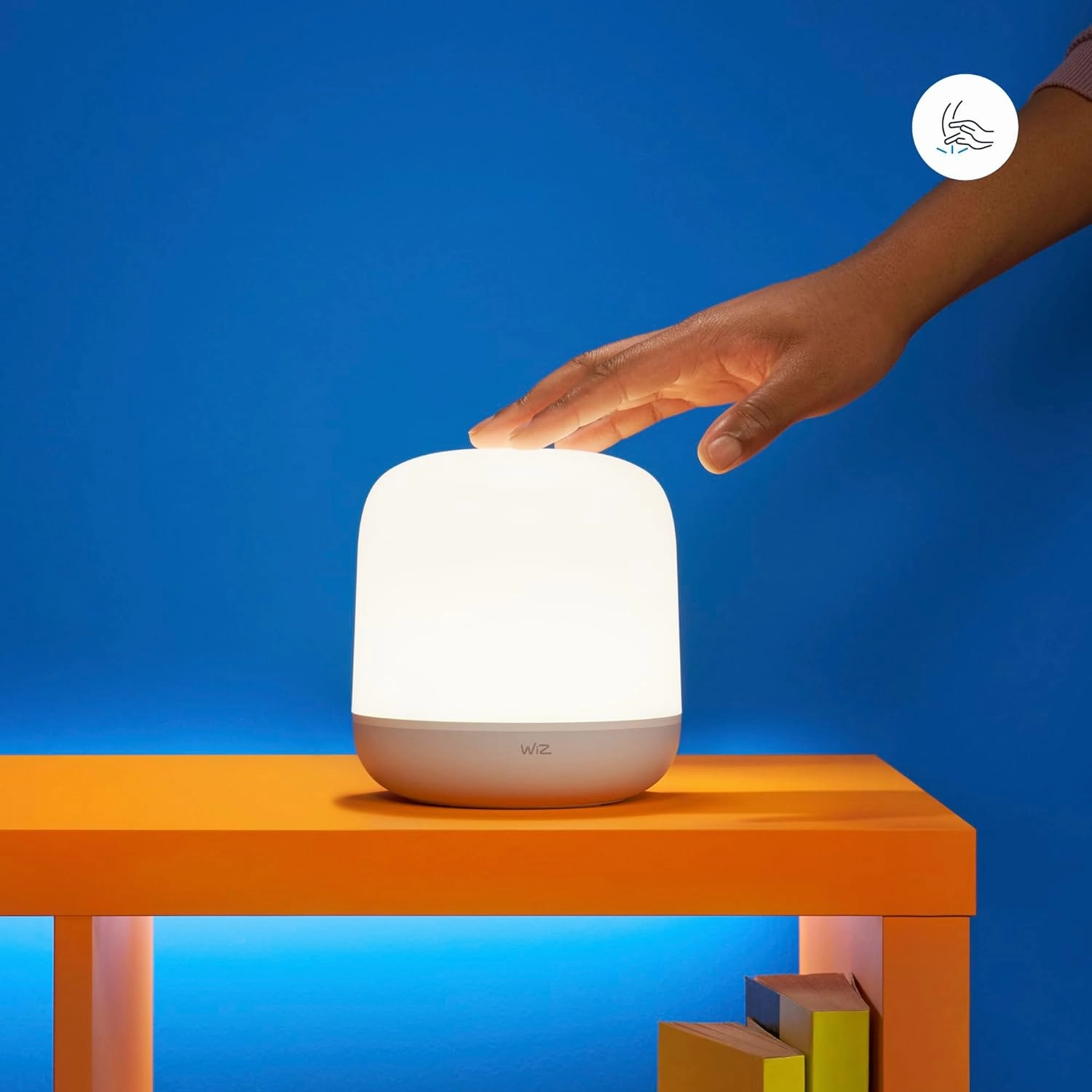 WiZ Smart LED Hero Colour Portable Table Lamp  WIFI Connected, Works with Alexa, Google Assistant & HomeKit, App Control, Energy Monitoring  Ideal for Living Room, Bedroom, Dining Room