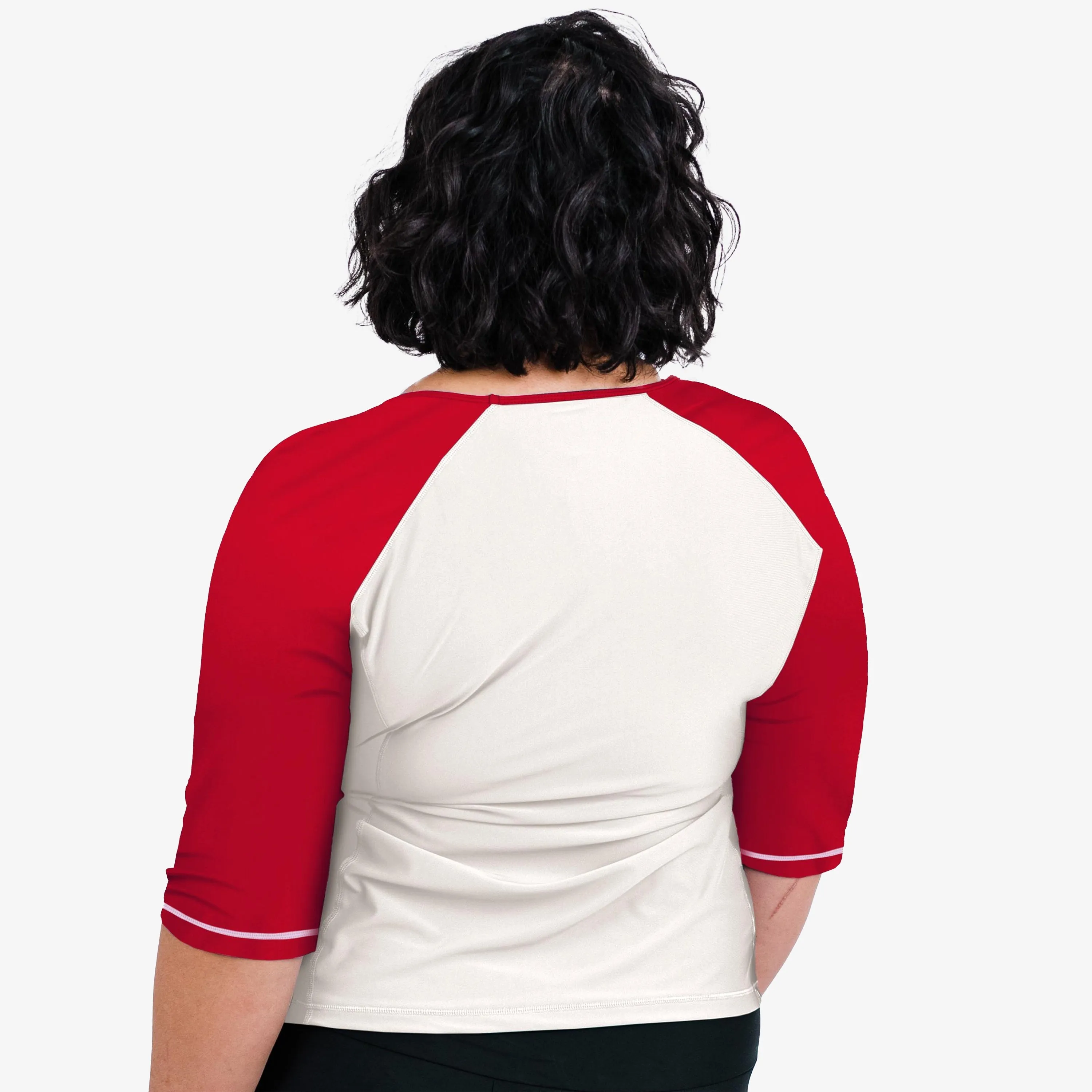 Women's Loose Fit 3/4 Sleeve Rash Guard Margaux Swim Top