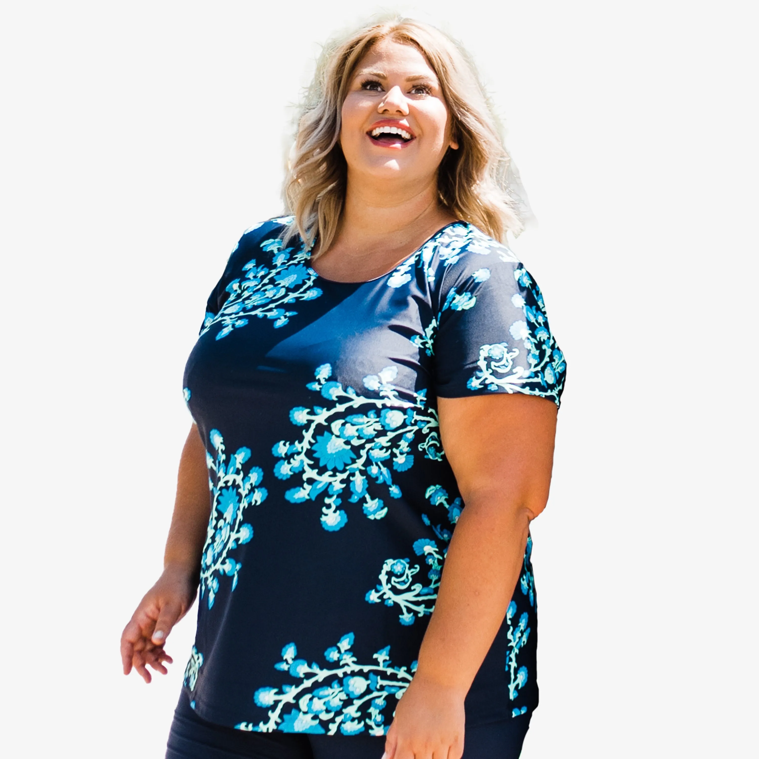 Women's Plus Anna Longer Length Swim Tunic