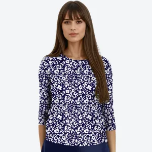 Women's Women's 3/4 Sleeve Rash Guard Margaux Swim Top