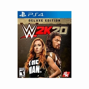 WWE 2K20 [Deluxe Edition] Playstation 4 (PS4) Game nintendo switch,game console accessories,wireless controllers,gaming system