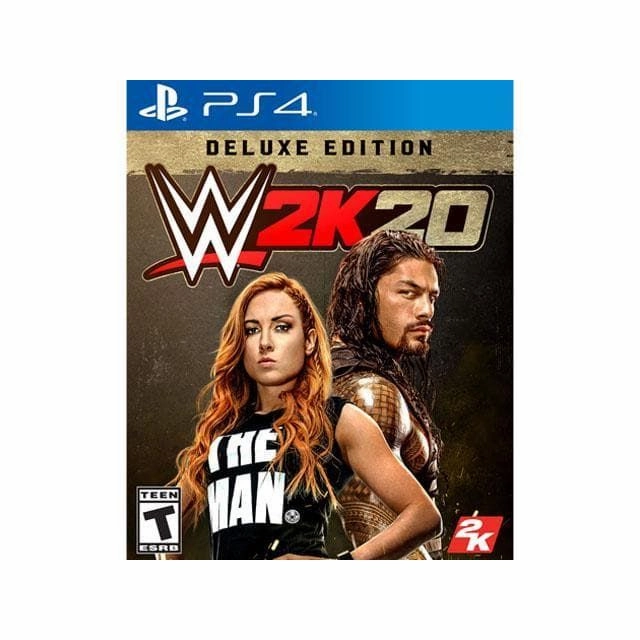 WWE 2K20 [Deluxe Edition] Playstation 4 (PS4) Game nintendo switch,game console accessories,wireless controllers,gaming system
