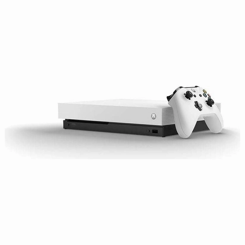 Xbox One X Console, 1TB - Robot White