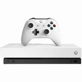 Xbox One X Console, 1TB - Robot White wireless gaming headset, best gaming earbuds, bluetooth earbuds with mic