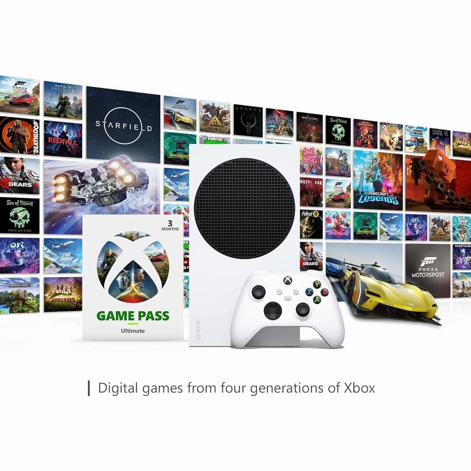 Xbox Series S 512GB Console With 3 Months Game Pass Ultimate